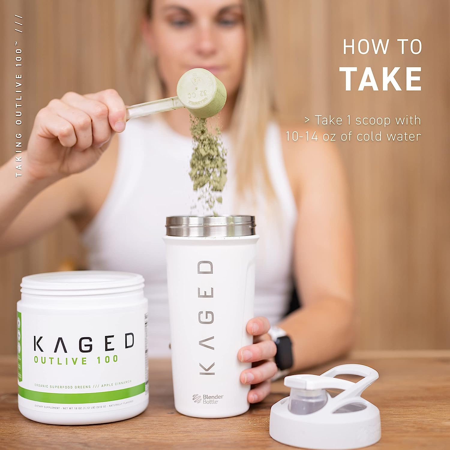 Kaged Outlive 100 | Organic Superfoods | Greens Powder Review